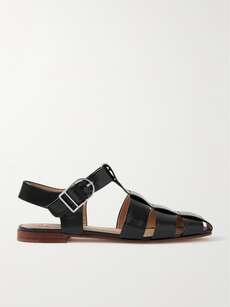 GABRIELA HEARST Lynn leather sandals | NET-A-PORTER