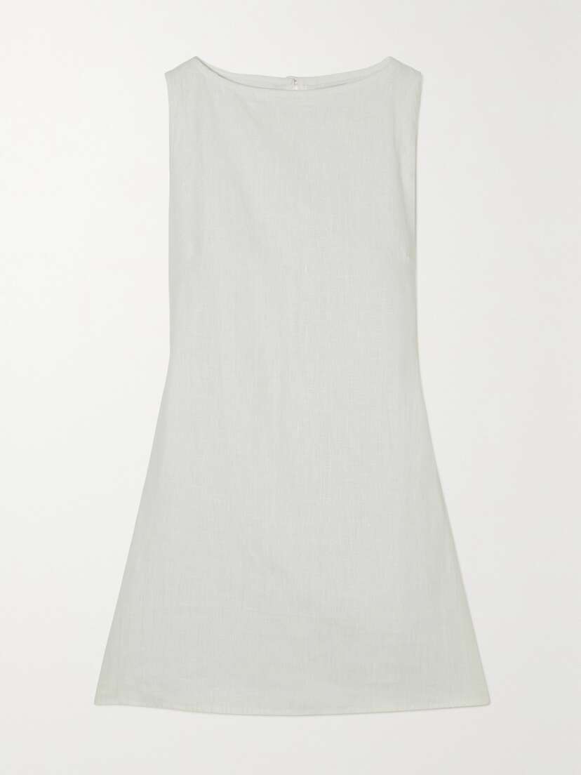 Faithfull + Net Sustain Lui Linen Mini Dress - xx large