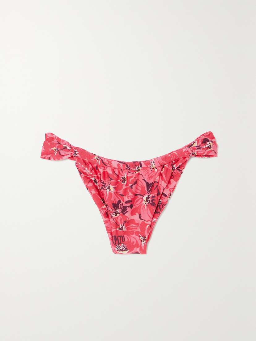 Faithfull + Net Sustain Andez Floral-print Bikini Briefs