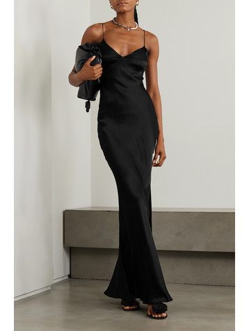 Faithfull + NET SUSTAIN Santiana open-back LENZING ECOVERO-satin maxi dress
