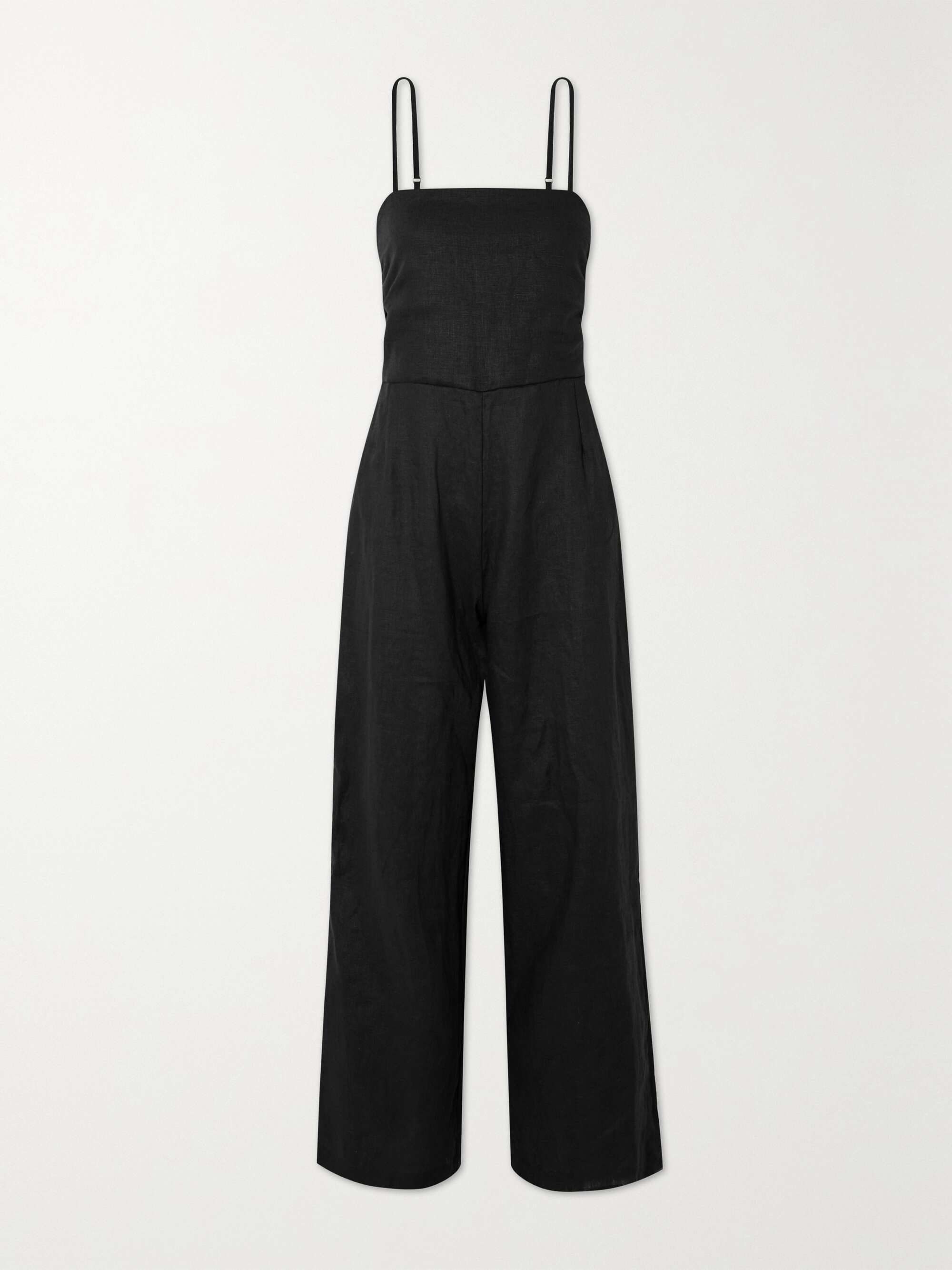 FAITHFULL THE BRAND + NET SUSTAIN Algarve linen jumpsuit | NET-A-PORTER