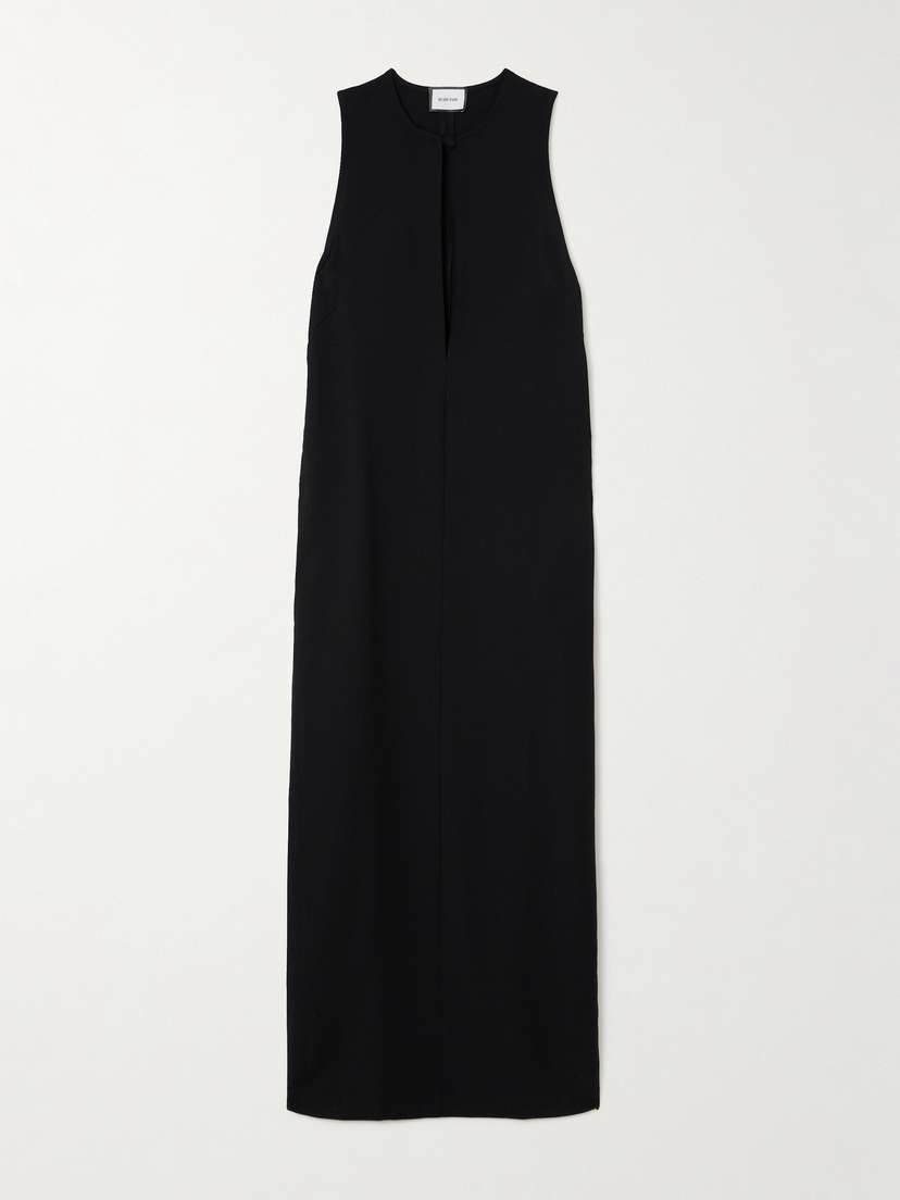 BEARE PARK Wool-crepe Maxi Dress