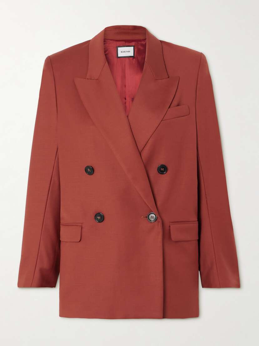 BEARE PARK Double-breasted Wool Blazer