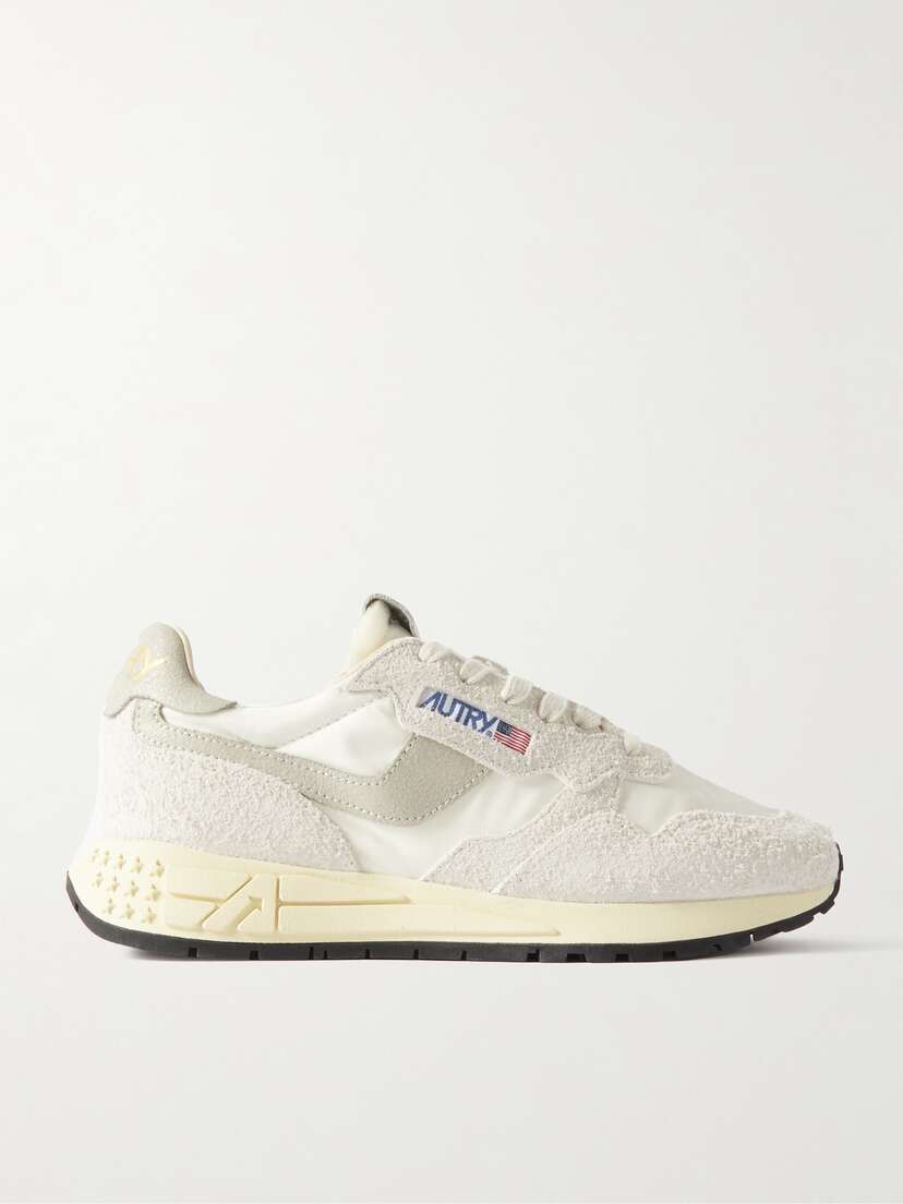 Autry Reelwind Low Suede And Shell Sneakers