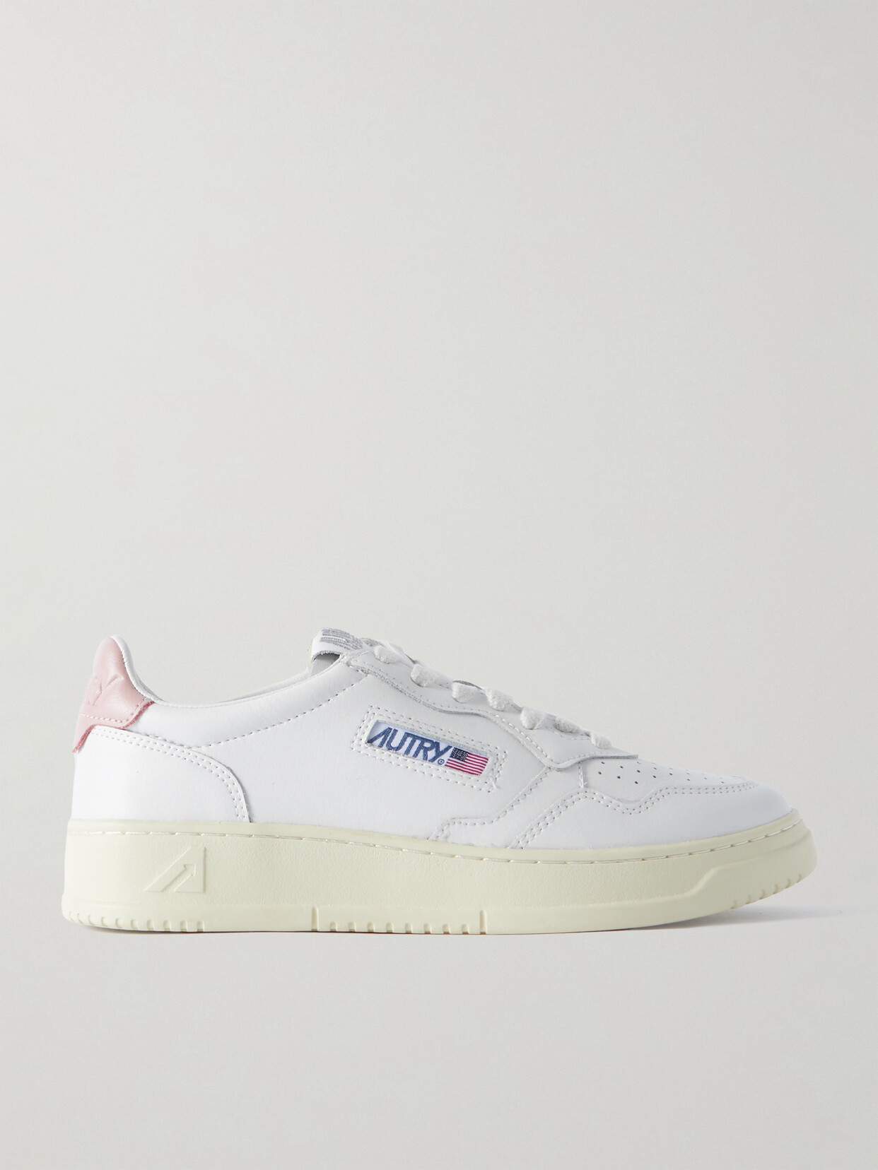 Autry Medalist Low Leather Sneakers - White