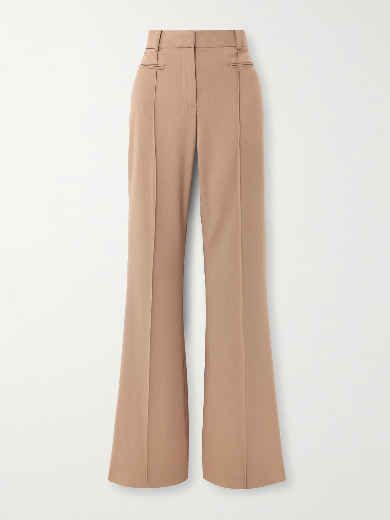 Helmut Lang Stretch-twill Straight-leg Trousers In Neutrals