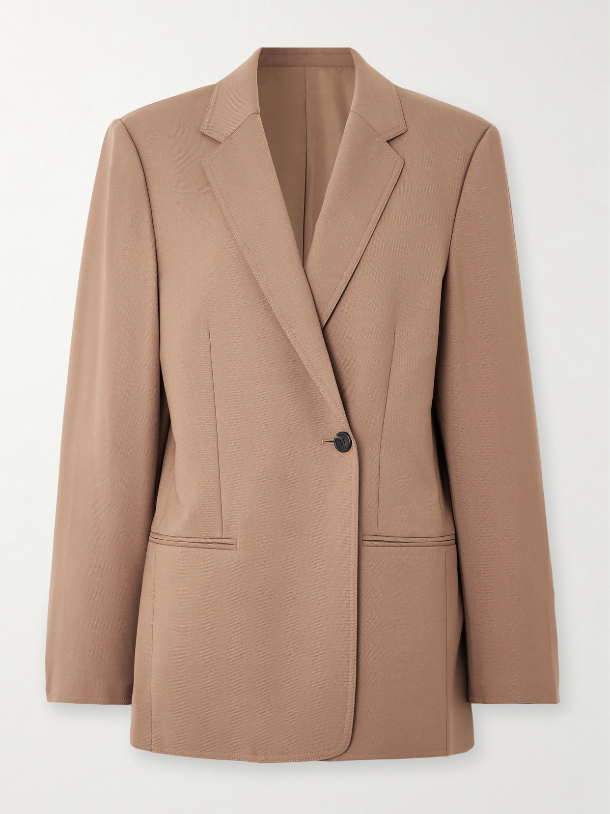 Helmut Lang Stretch-twill Blazer In Neutrals