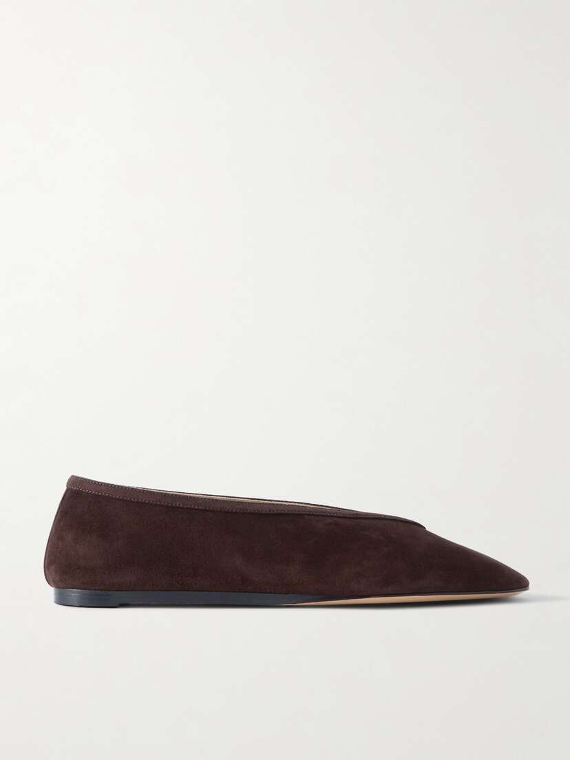 Le Monde Béryl Luna Suede Ballet Flats