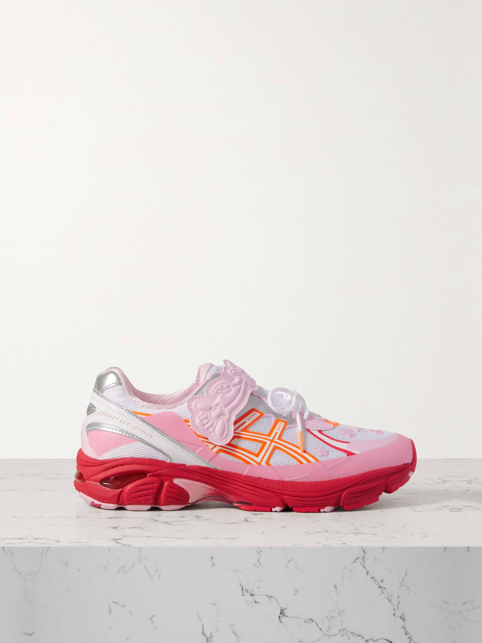 ASICS + Cecilie Bahnsen GT-2160 mesh, faux patent-leather and rubber ...