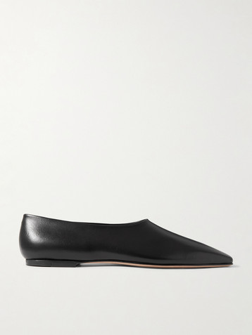 NEOUS Atlas leather ballet flats