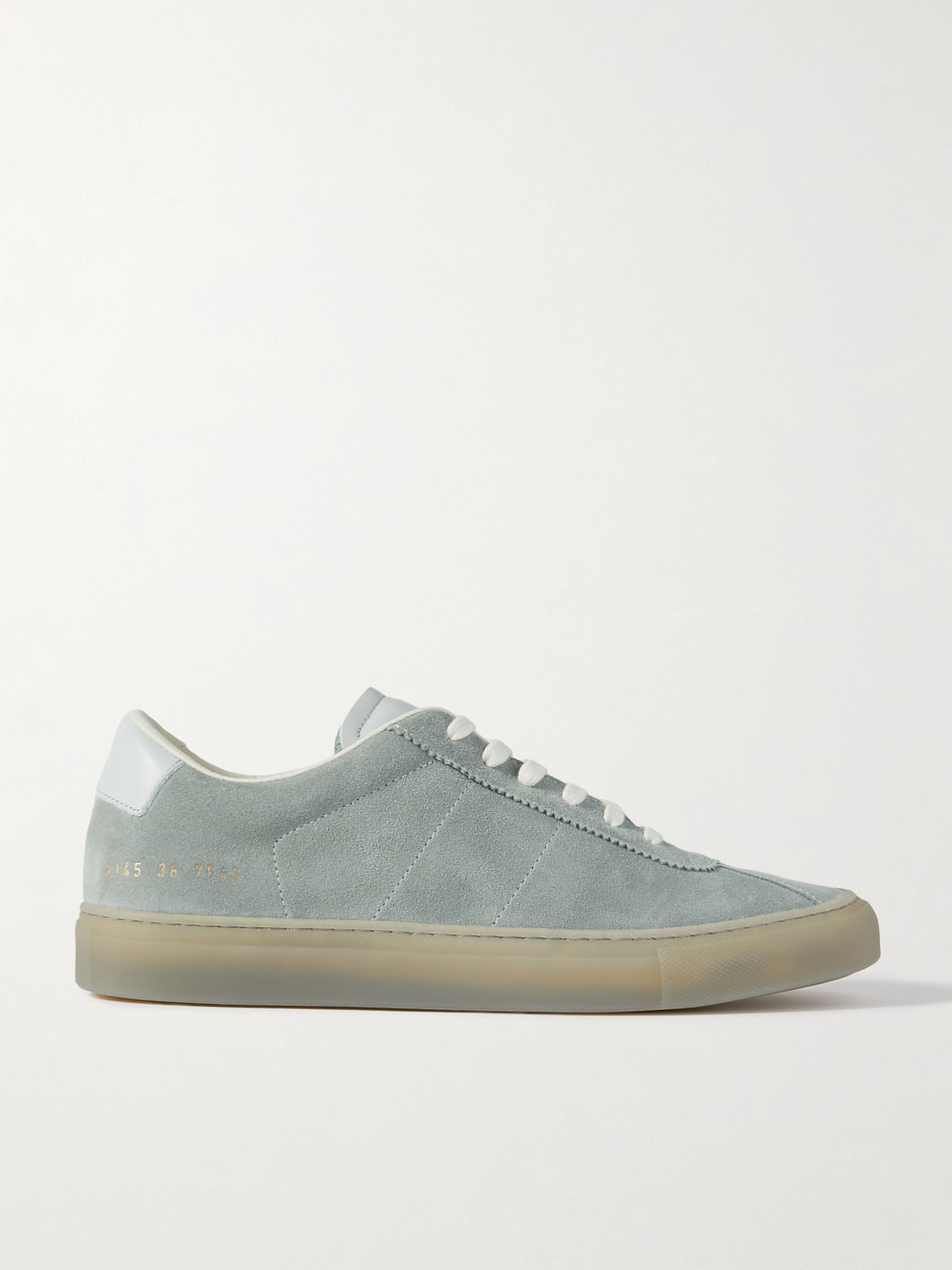 COMMON PROJECTS - Tennis 70 Leather-trimmed Suede Sneakers - Gray