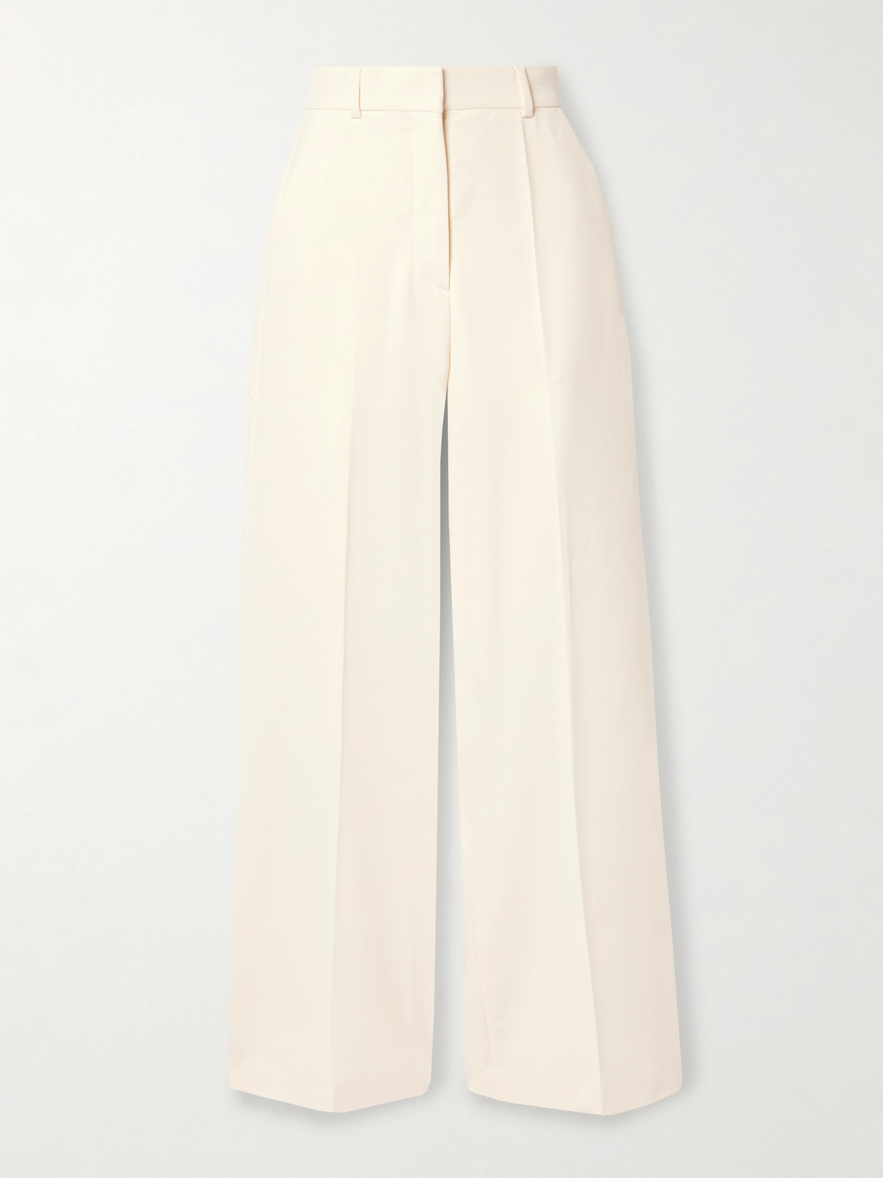 Nanushka Lanai Cady Wide-leg Pants In Unknown