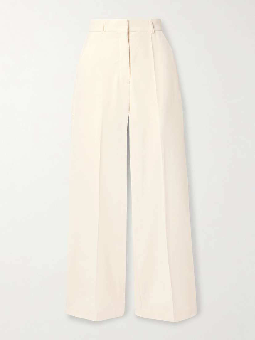 Nanushka Lanai Cady Wide-leg Pants