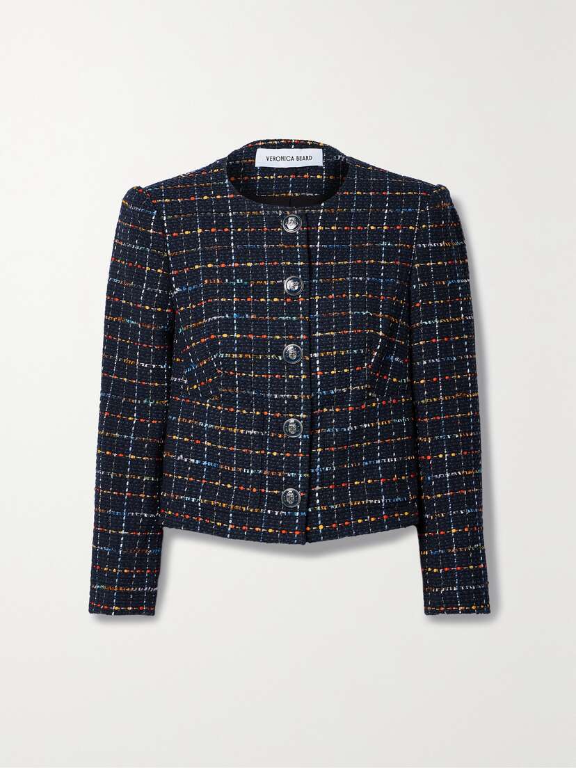 Veronica Beard Nathan Cotton-blend Tweed Jacket