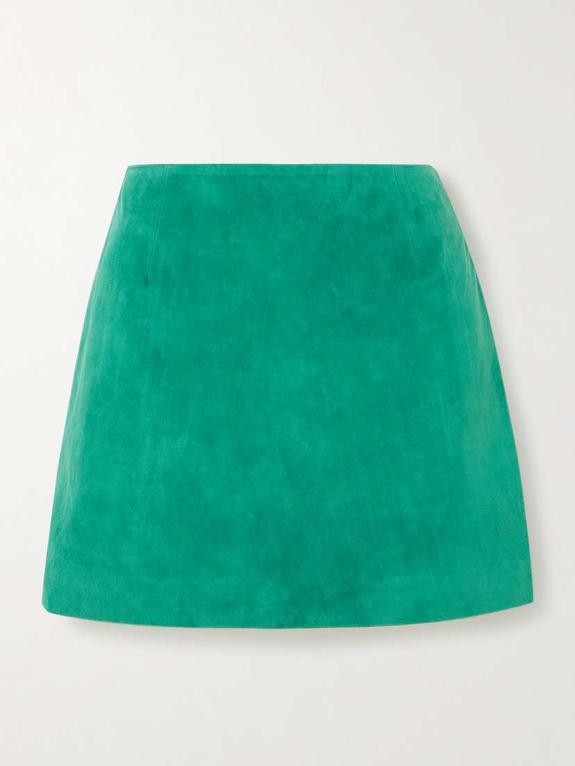 Blazé Milano Coci Suede Mini Skirt