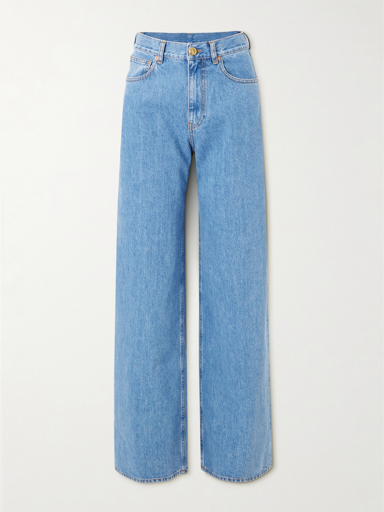 Blazé Milano Nariida Maya Java Wide Jeans In Blue