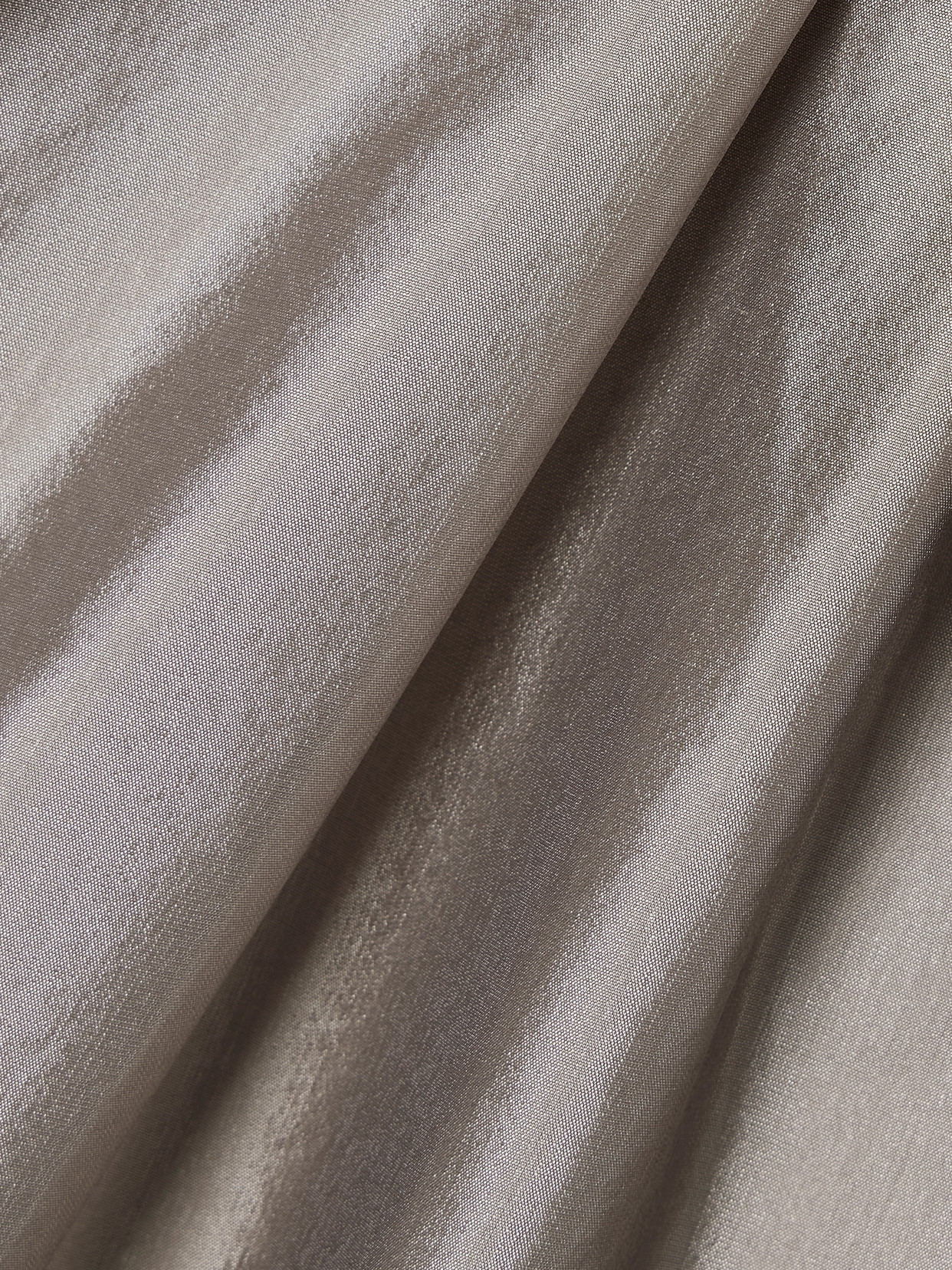 Aje Immersion Draped Silk-blend Maxi Skirt In Gray