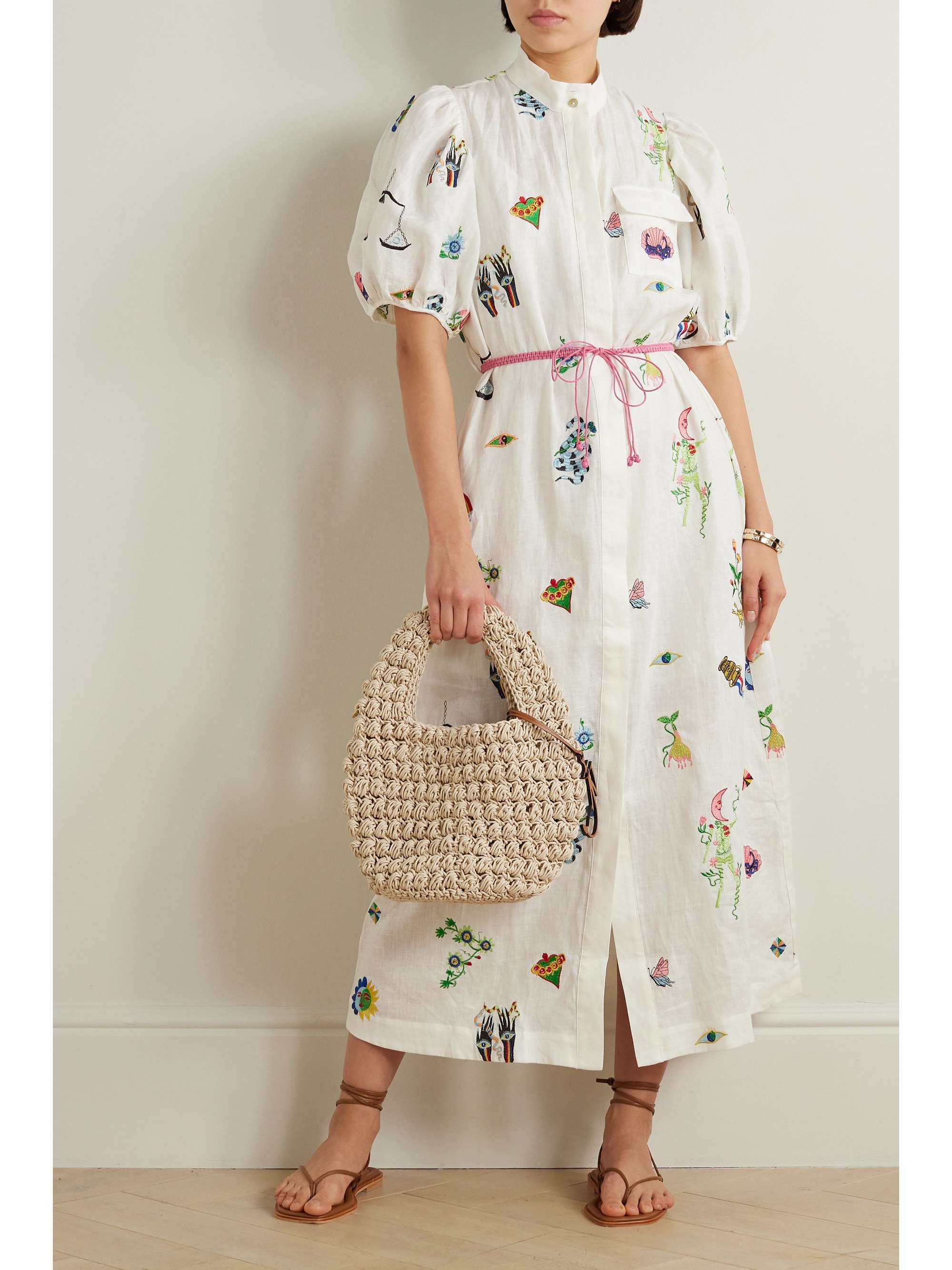 Shona joy deals atticus linen dress