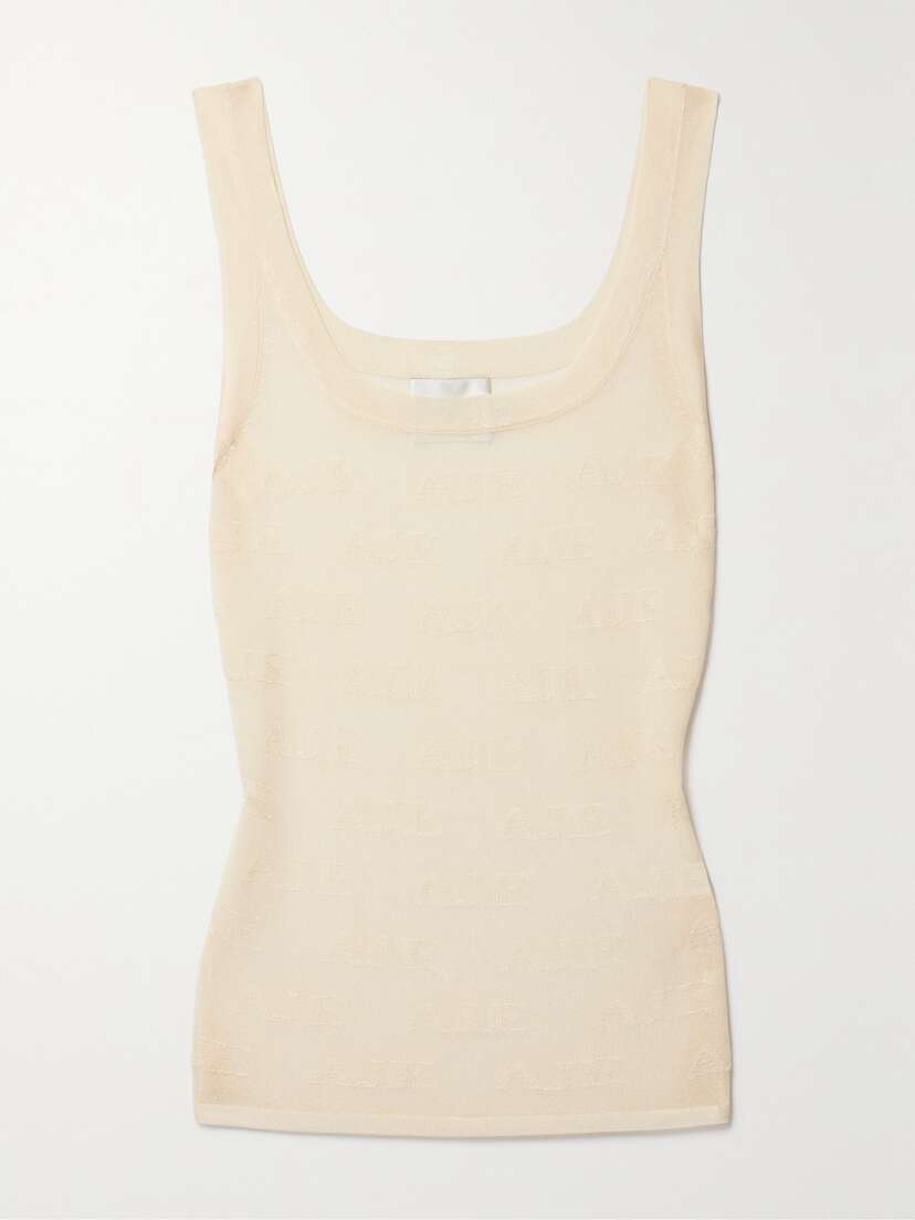 Aje Method Jacquard-knit Tank