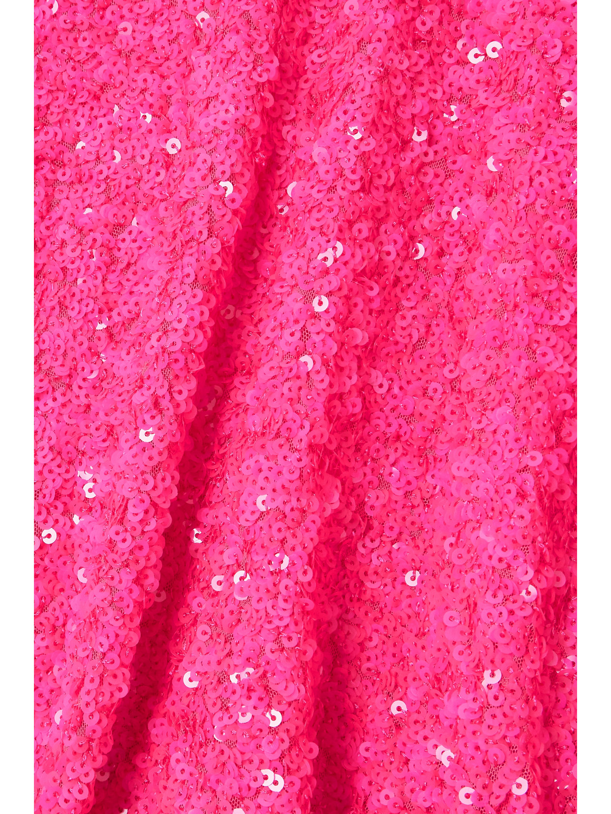 Rotate Birger Christensen Sequined Stretch Recycled-tulle Gown In Pink