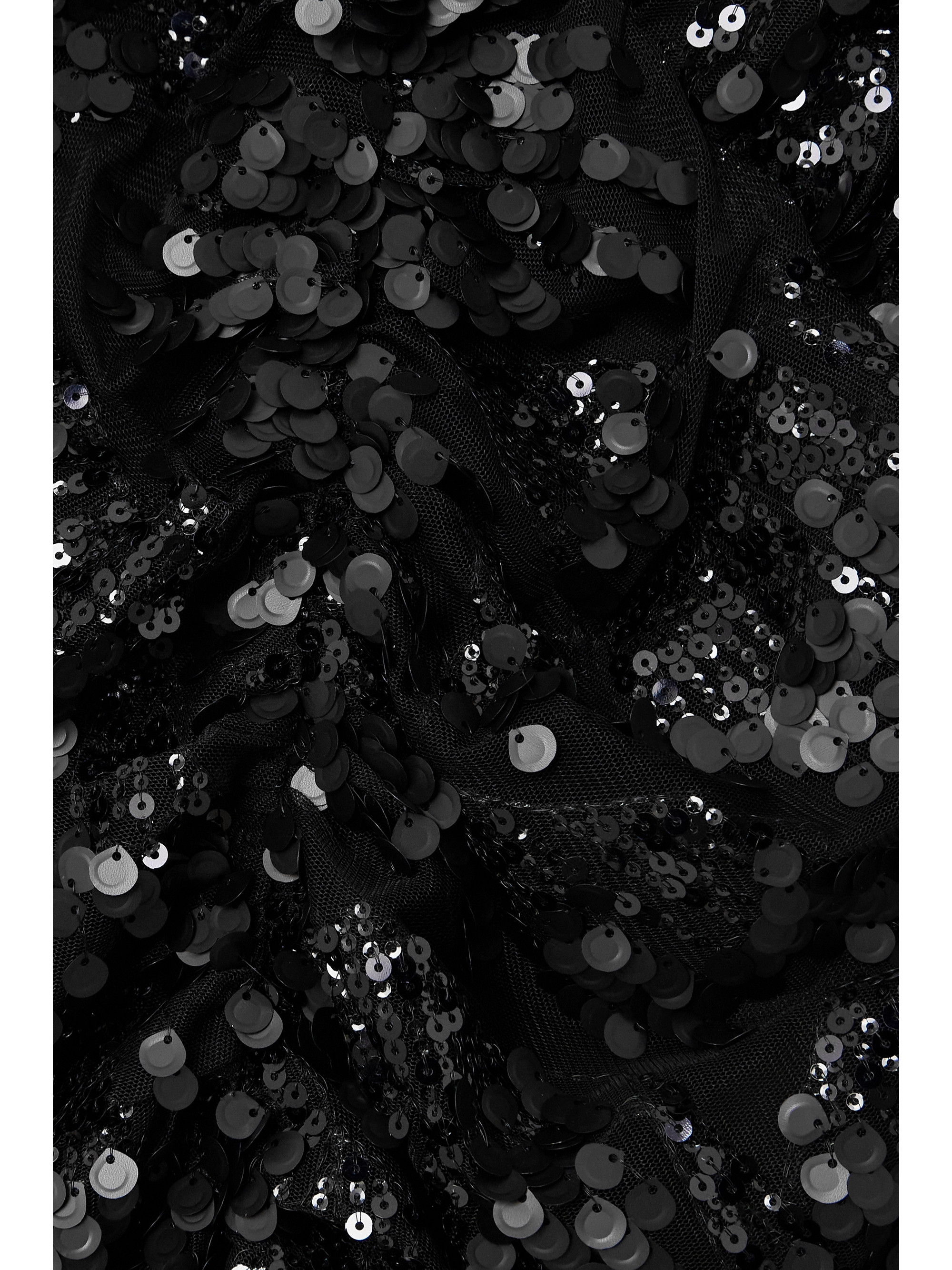 ROTATE Birger Christensen Sue sequin-trimmed recycled-chiffon mini dress thumbnail