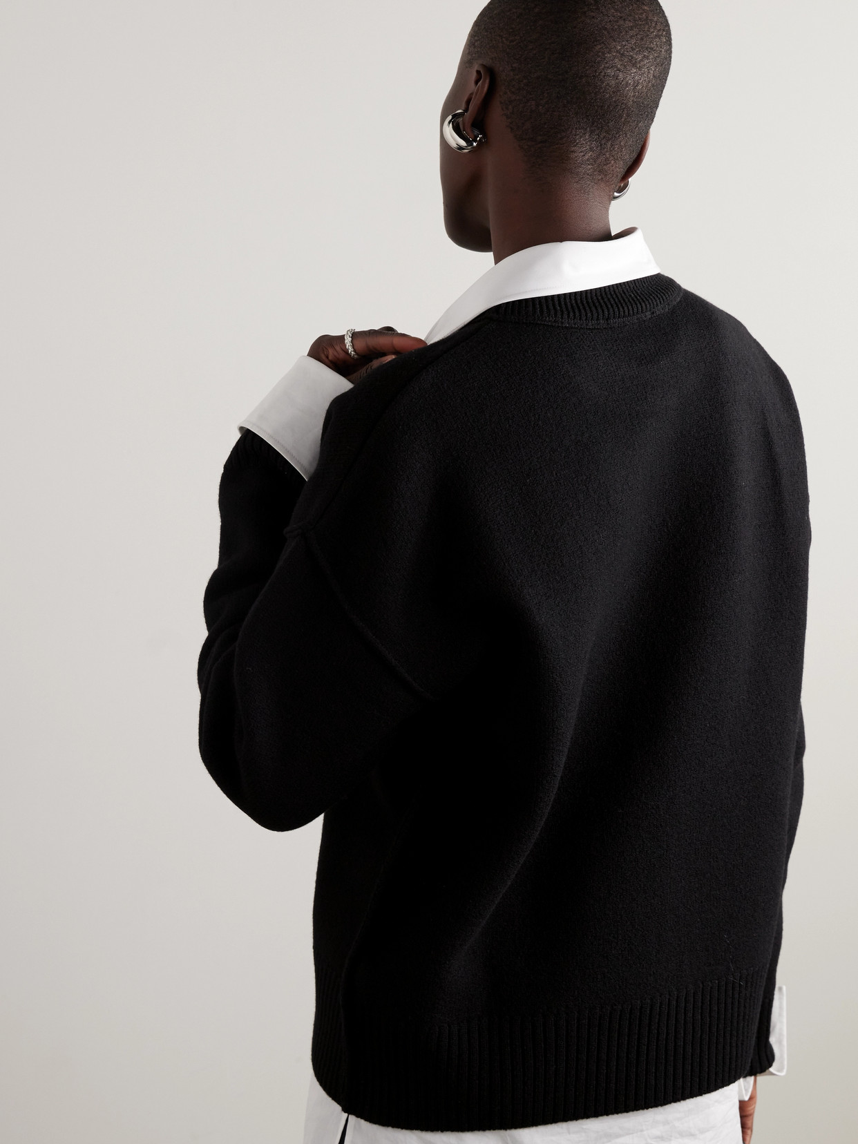 + Net Sustain Adc Intarsia Sweater