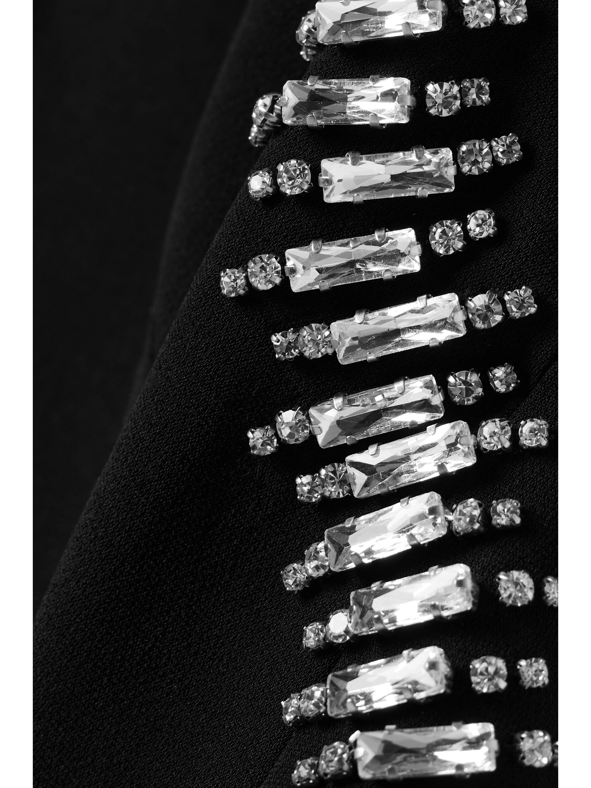 A.L.C. Skyler open-back crystal-embellished cady gown thumbnail