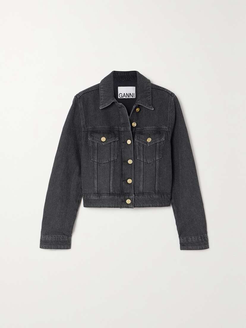 Ganni + Net Sustain Organic Denim Jacket - EU 44