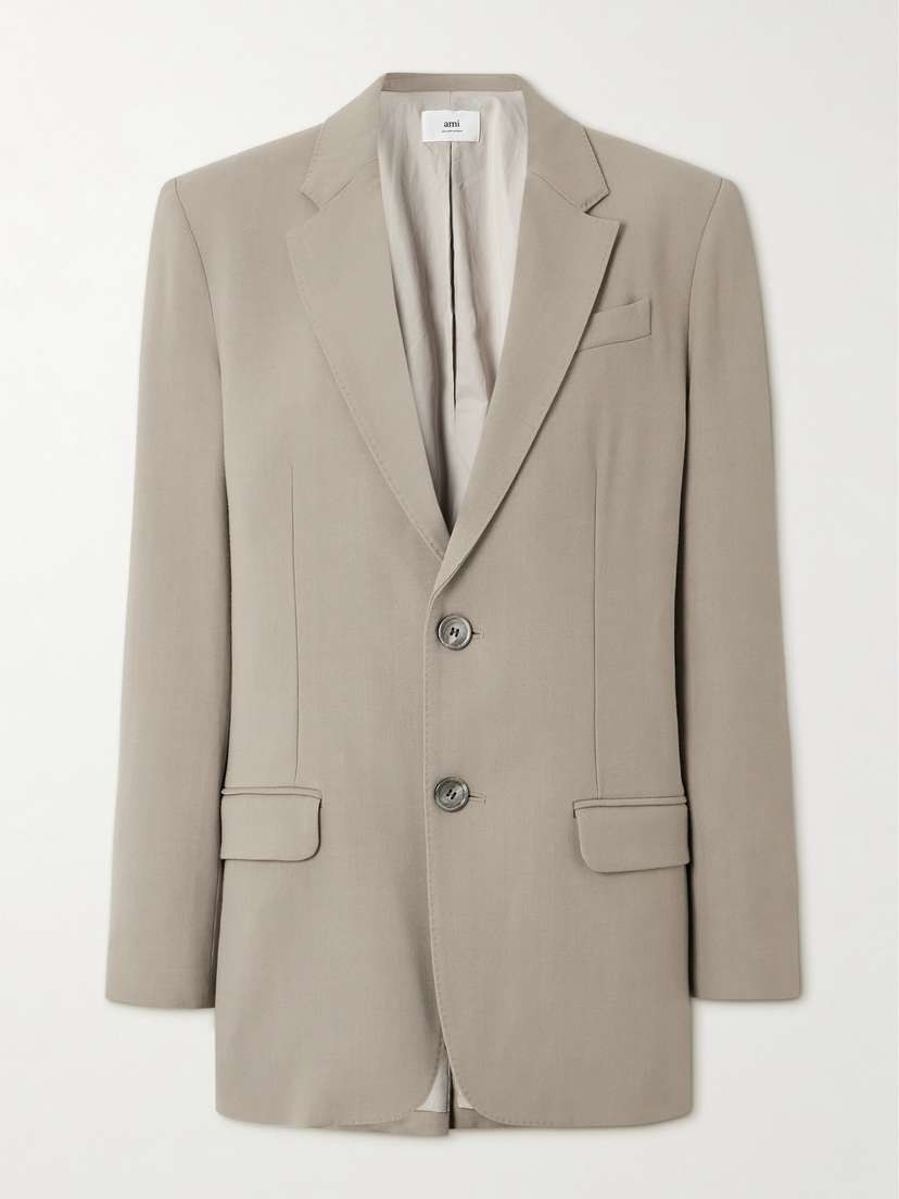 AMI PARIS Crepe Blazer