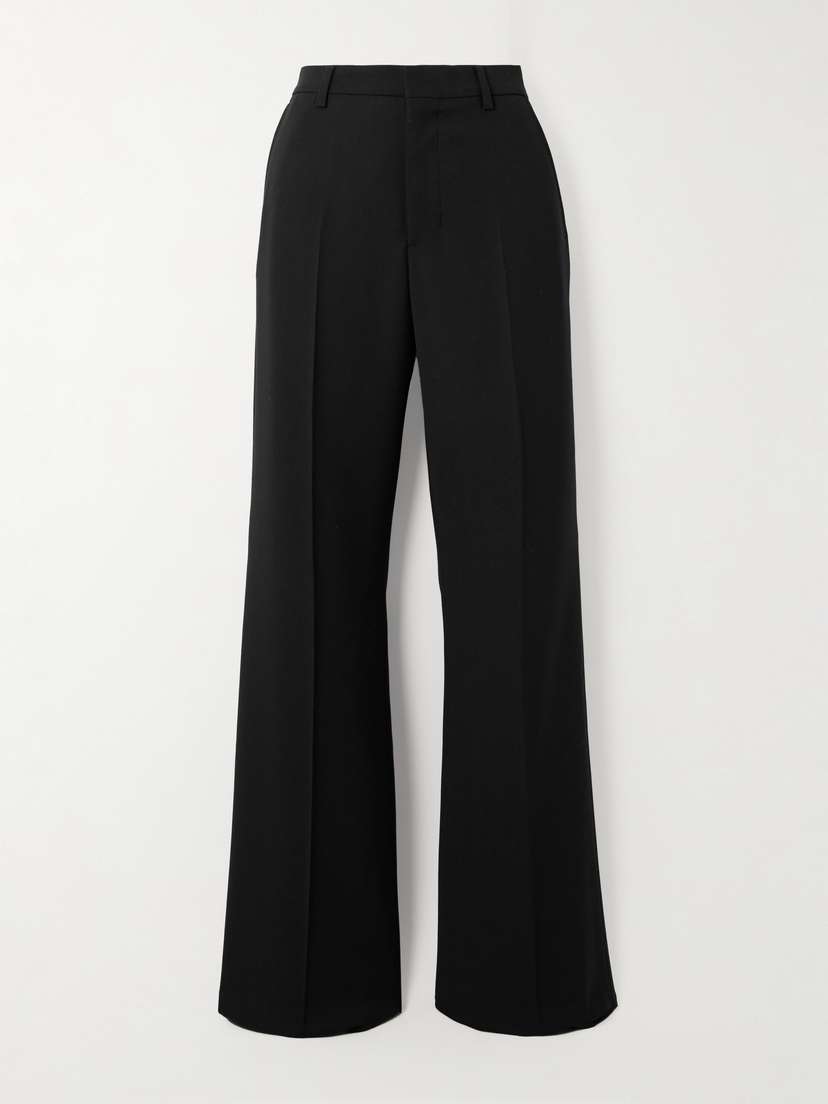 AMI PARIS Flared Twill Pants