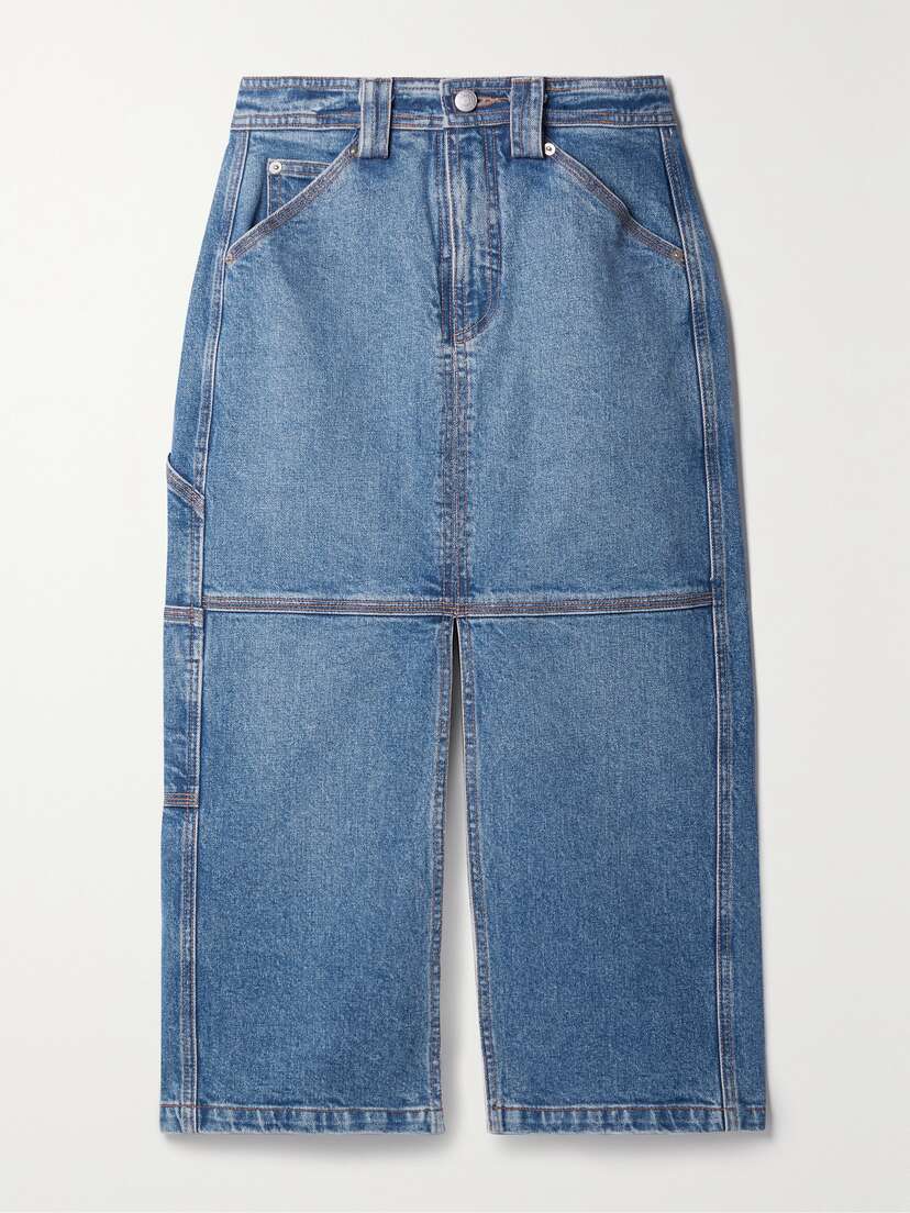 A.L.C. Alden Denim Midi Skirt