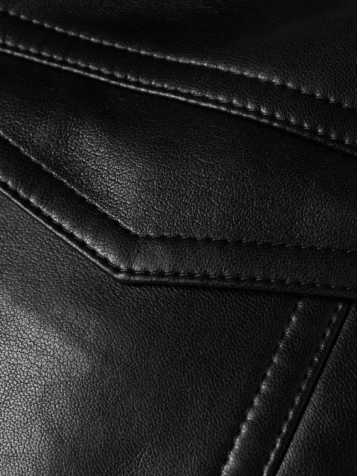 Rocio Leather And Faux Jacket