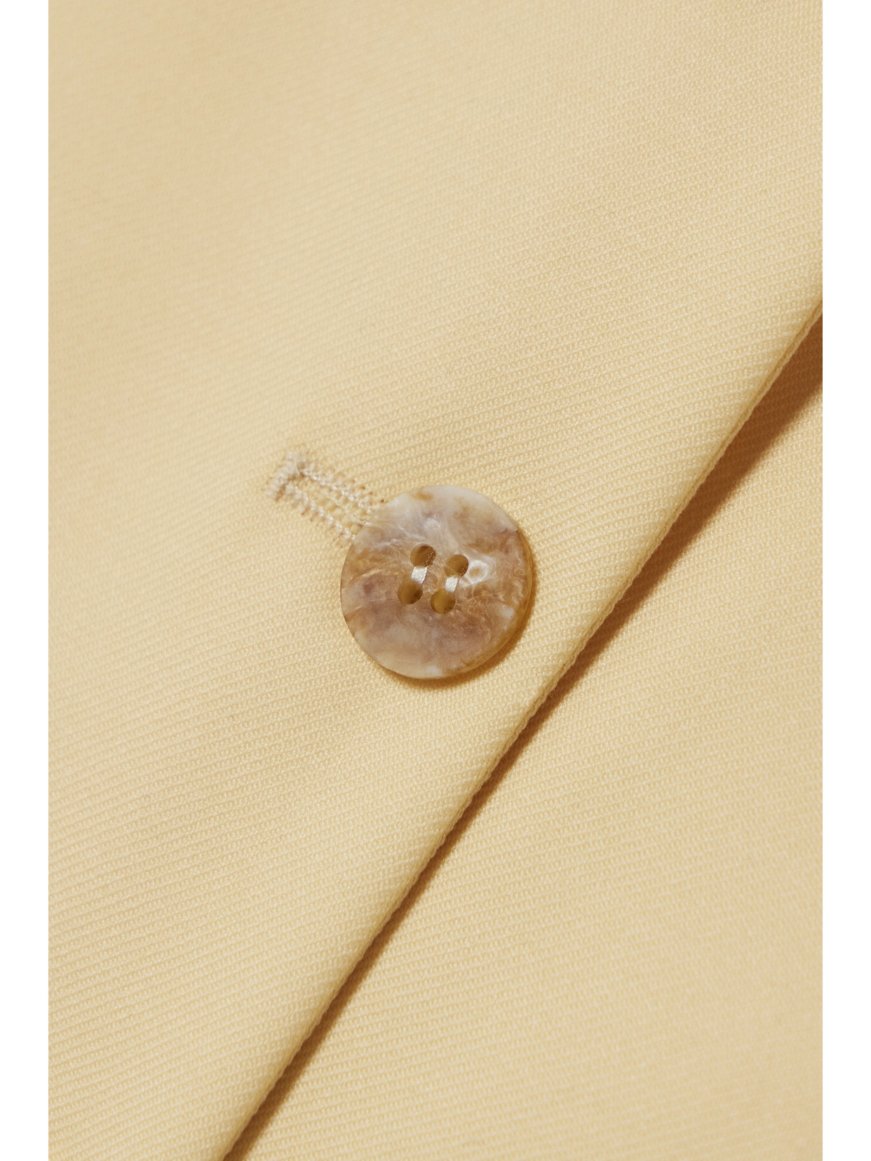 Esse Studios Yellow Delphi Vest In Cream