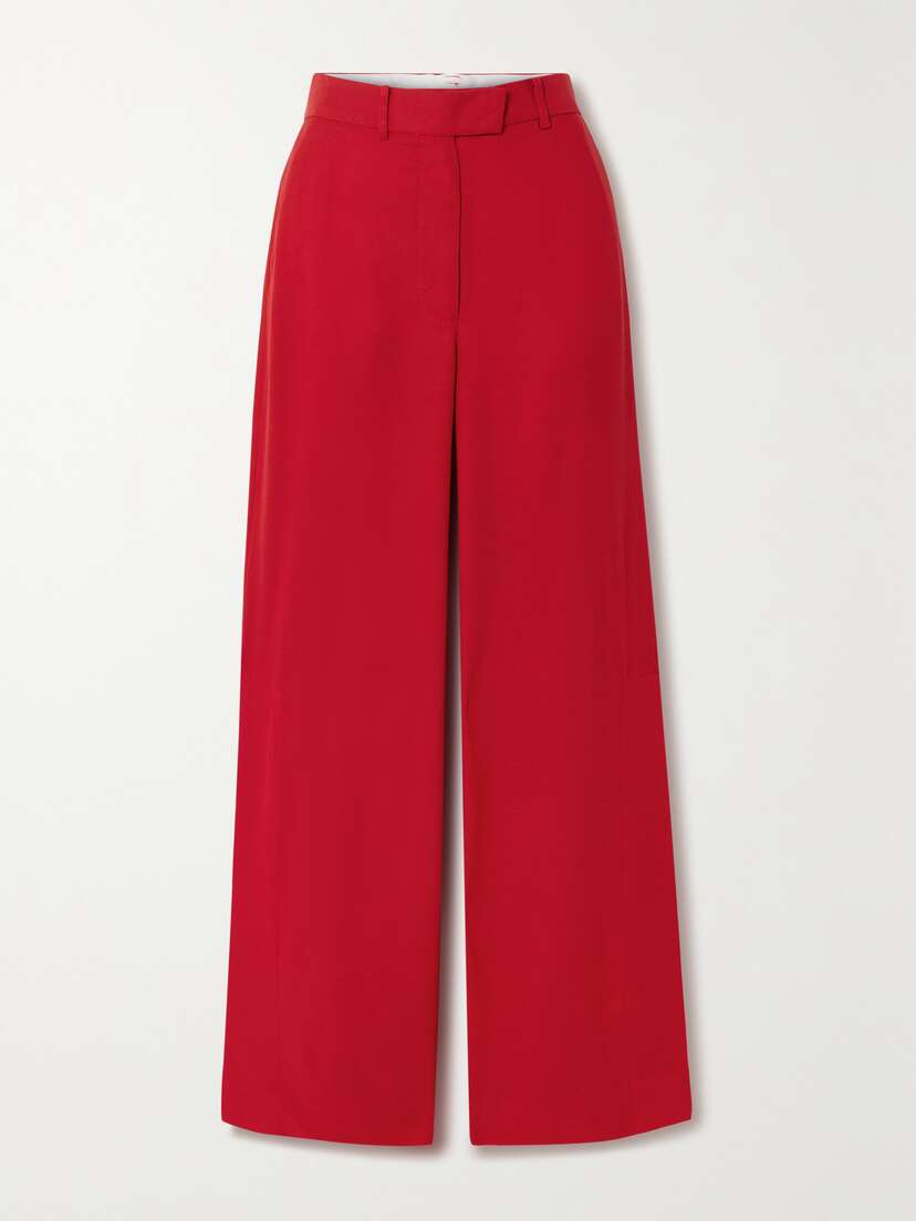 APIECE APART Alba Crepe Wide-leg Pants