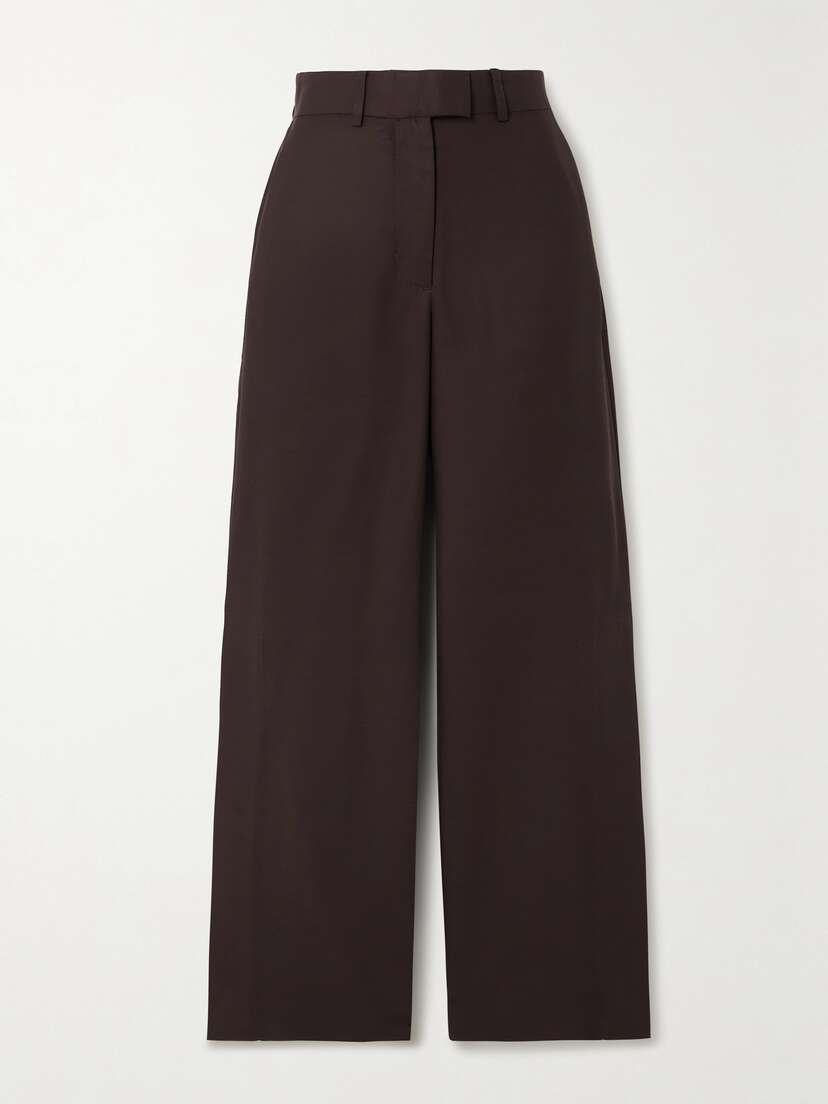 APIECE APART Alba Crepe Wide-leg Pants