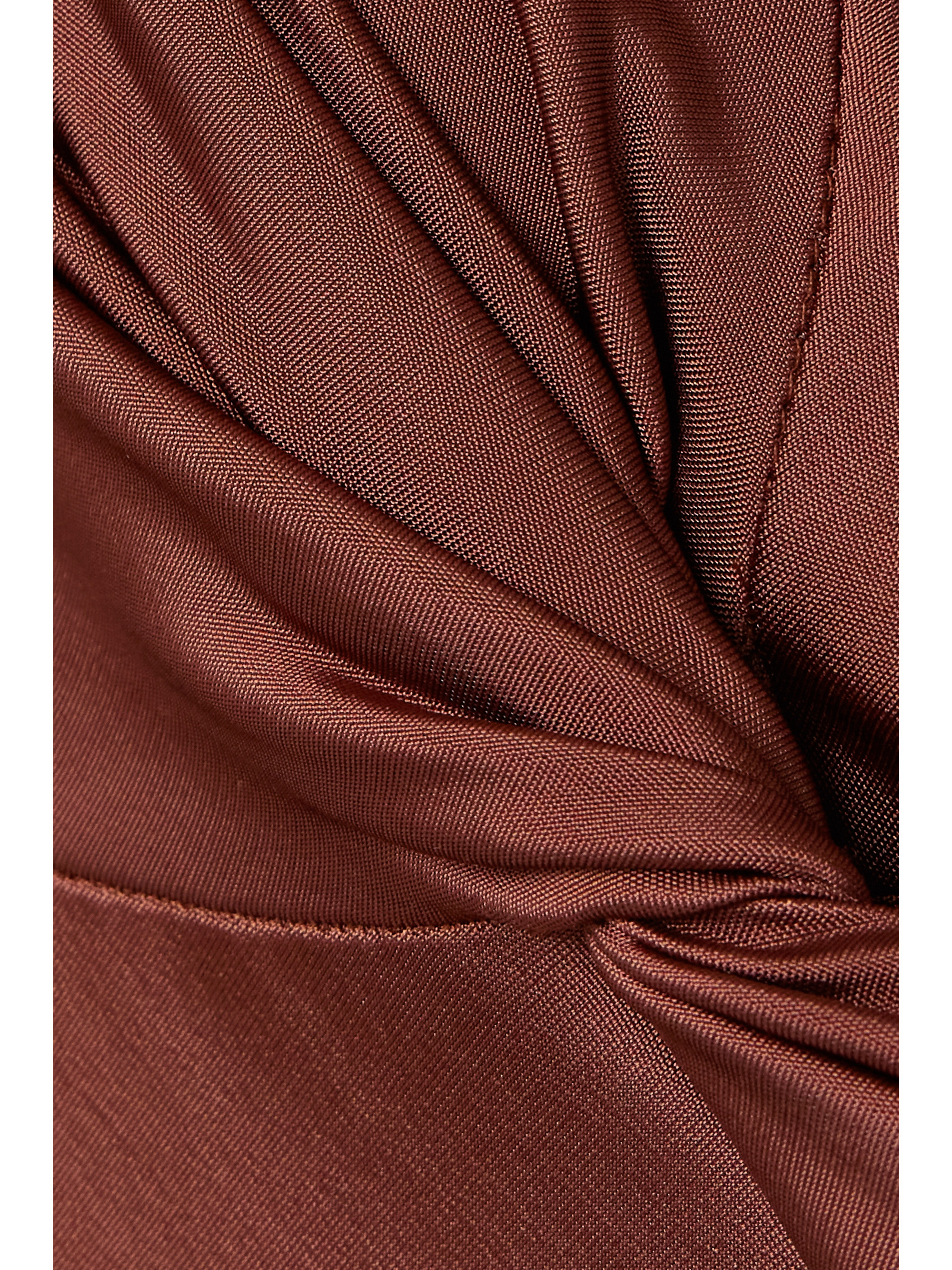 TOVE Mali twist-front satin-jersey maxi dress thumbnail