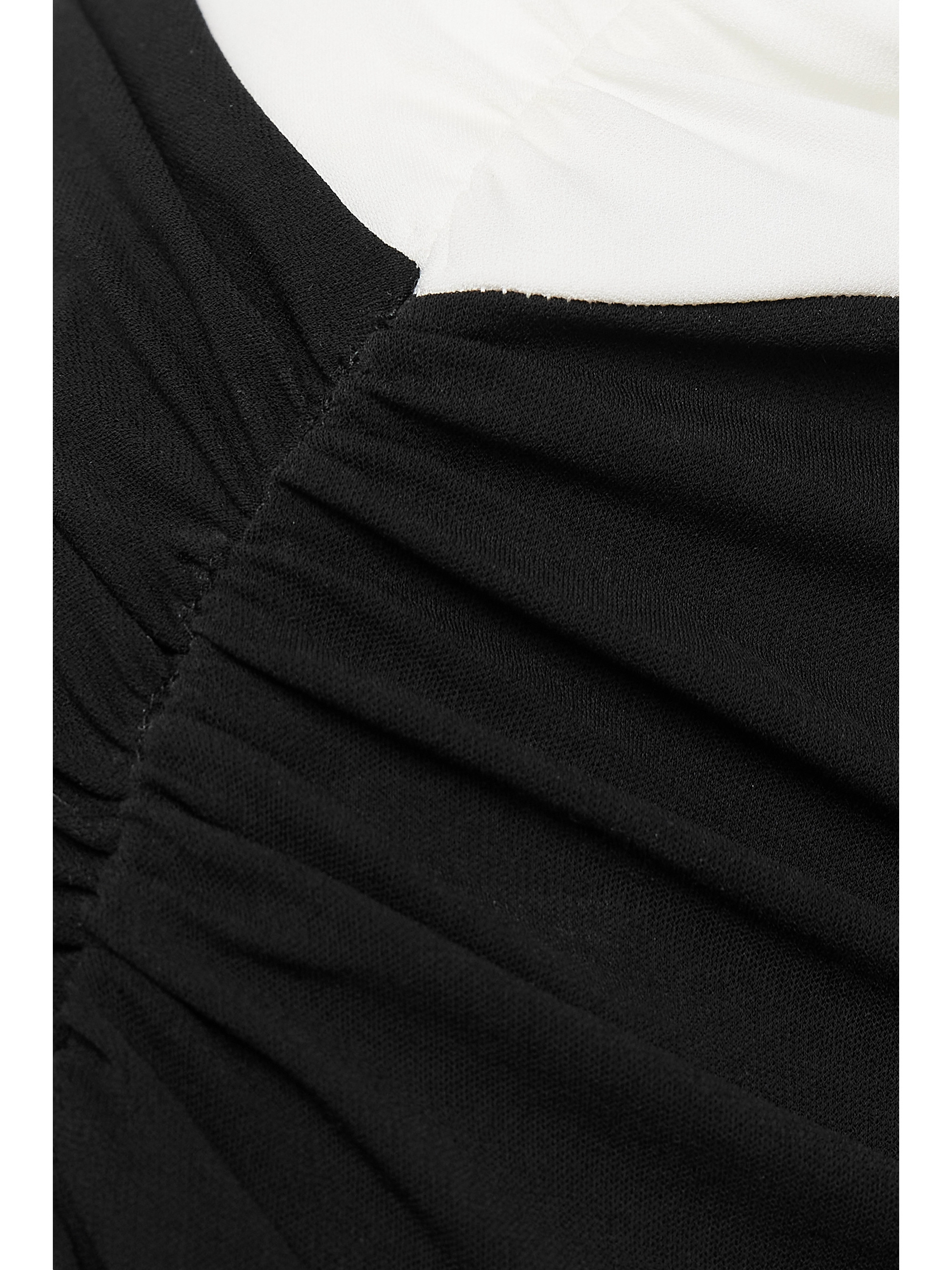 TOVE Ulla one-shoulder gathered stretch-crepe maxi dress thumbnail