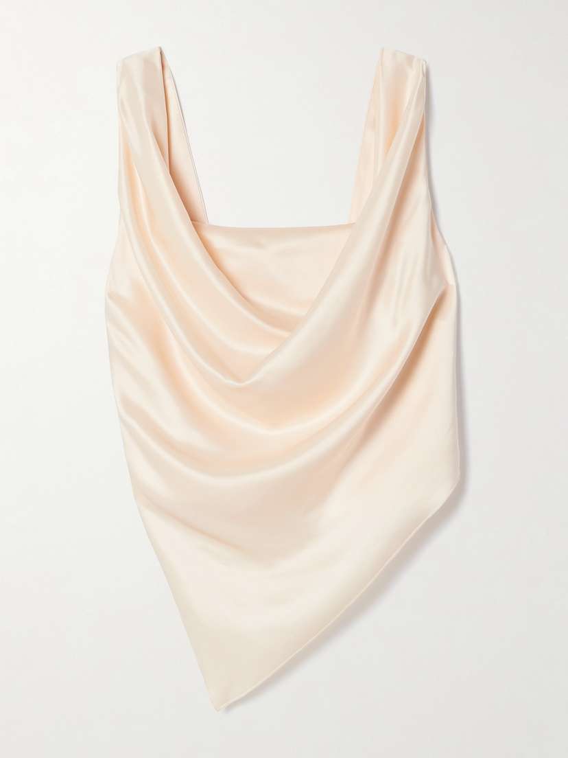 Nanushka + Net Sustain Petra Satin Tank