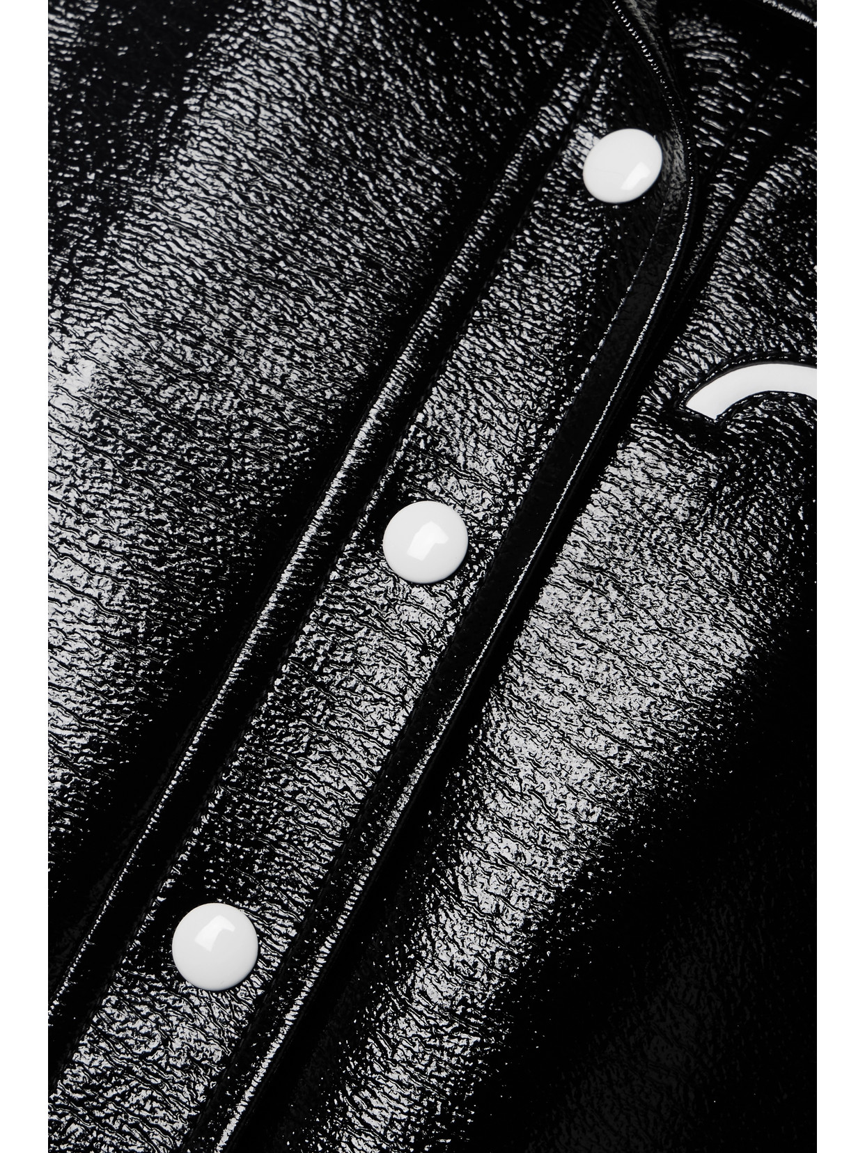 Courrèges Reedition Coated Cotton-blend Jacket In Multi