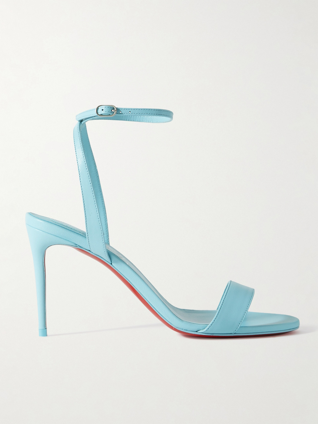 Christian Louboutin - Loubigirl 85 Leather Sandals - Blue