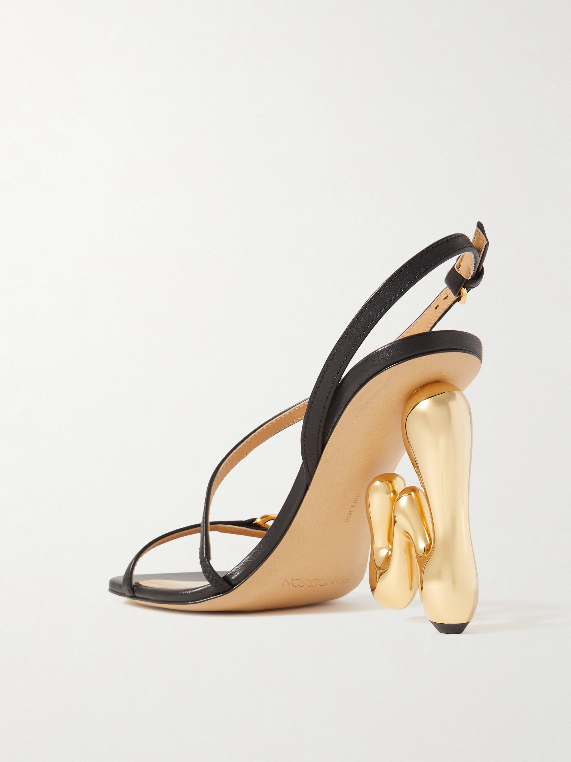 Jw Anderson Bubble Heel leather slingback sandals thumbnail