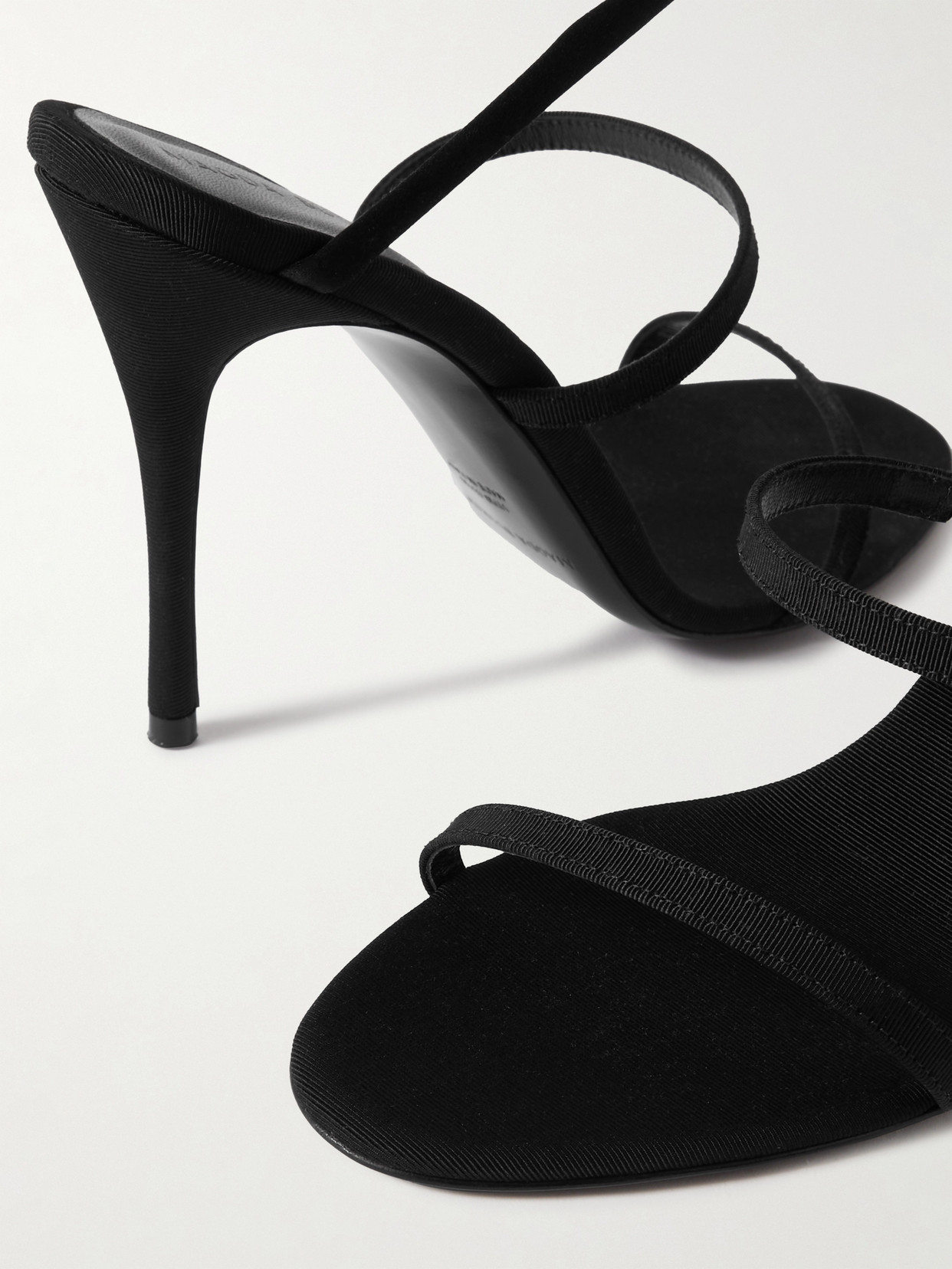 Appliquéd Grosgrain Sandals