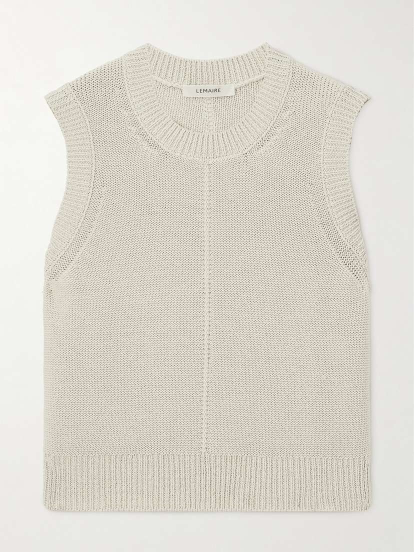 Lemaire Cotton Vest - x large