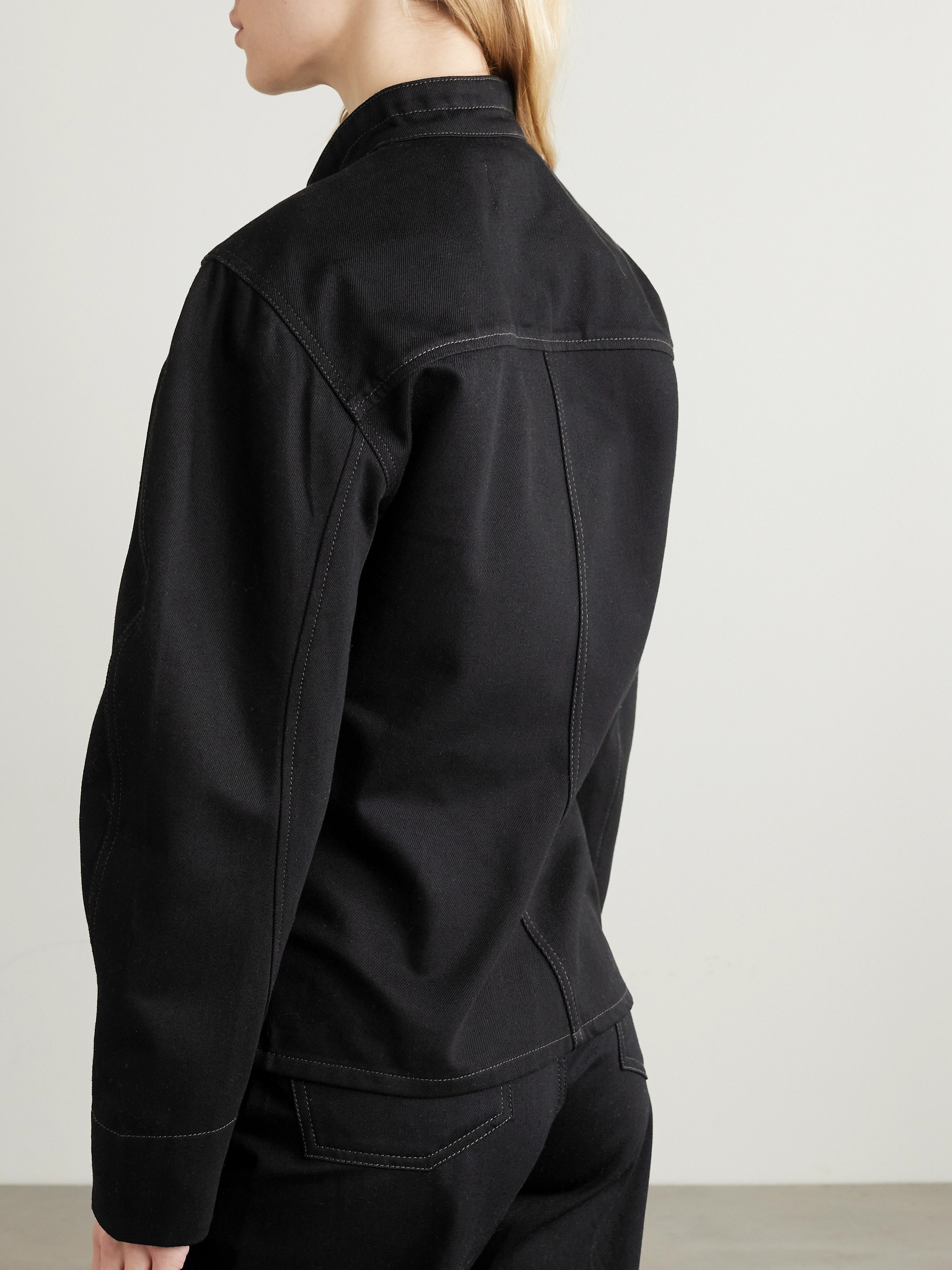 Lemaire - Curved cotton-twill jacket | Plush