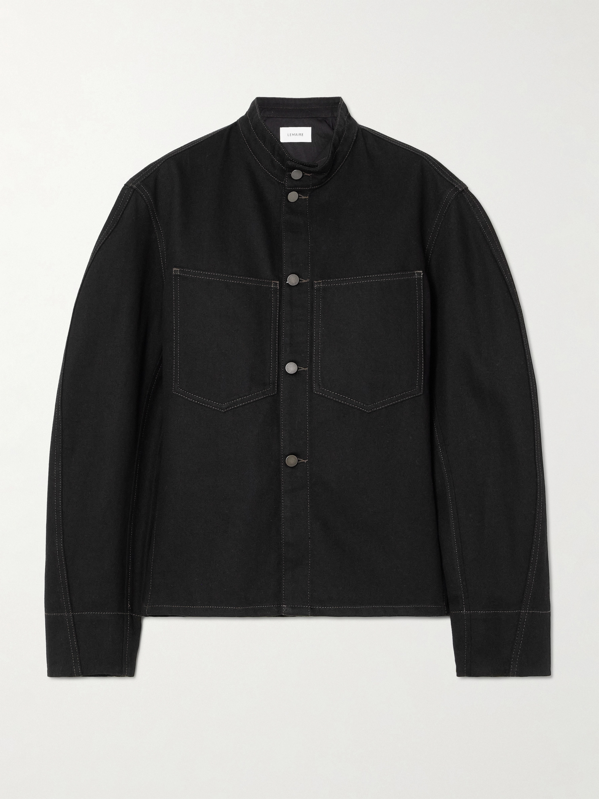 Lemaire - Curved cotton-twill jacket | Plush