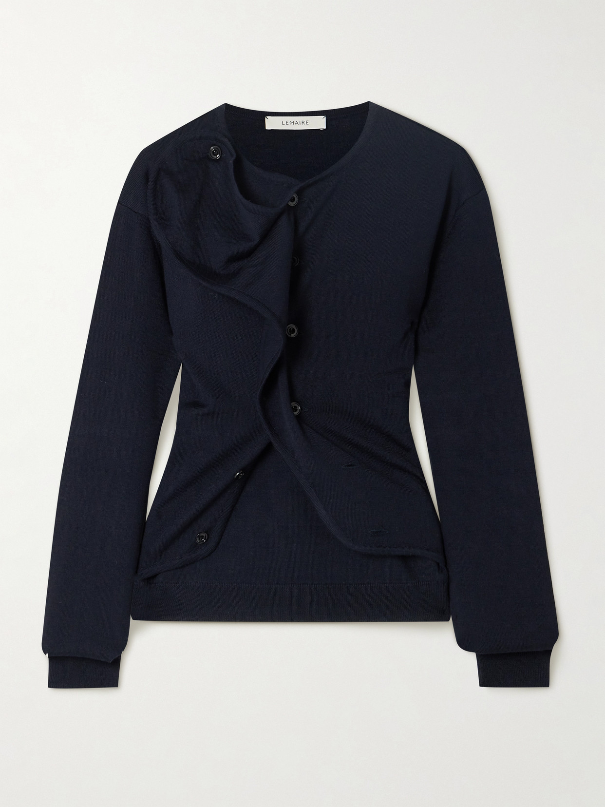 LEMAIRE - Wool-blend Cardigan - Blue