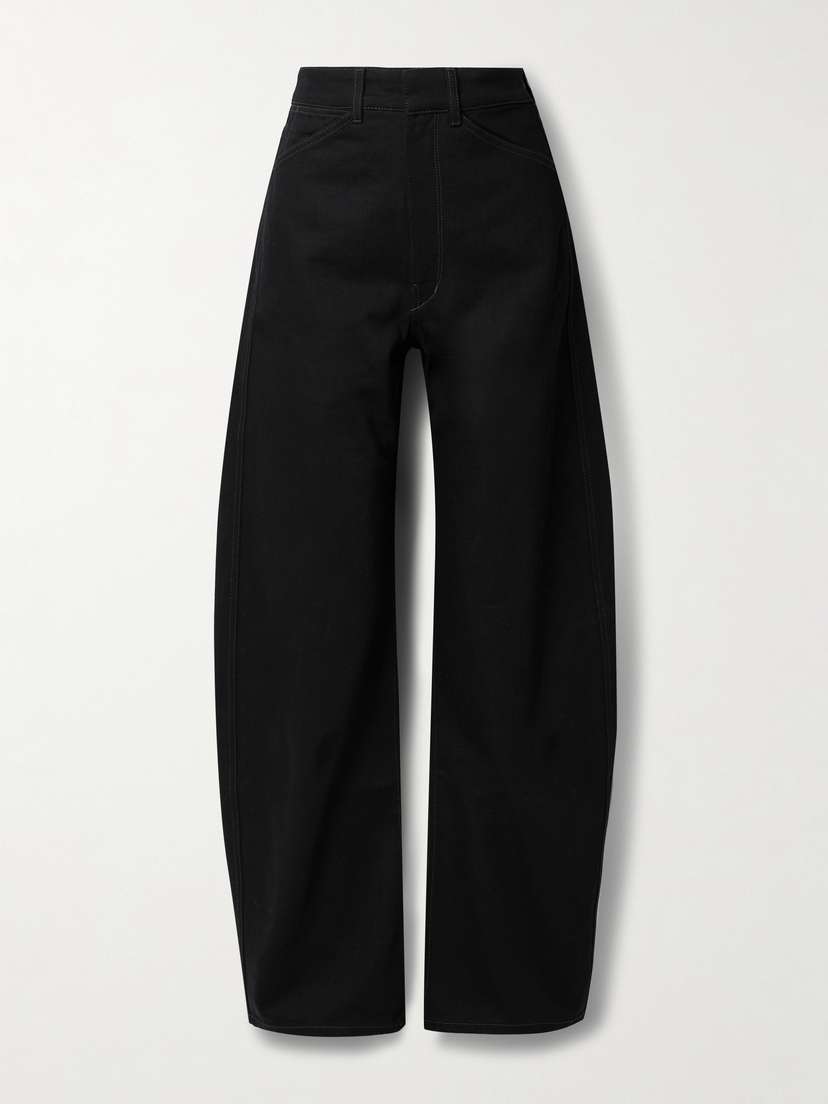 Lemaire High-rise Wide-leg Jeans