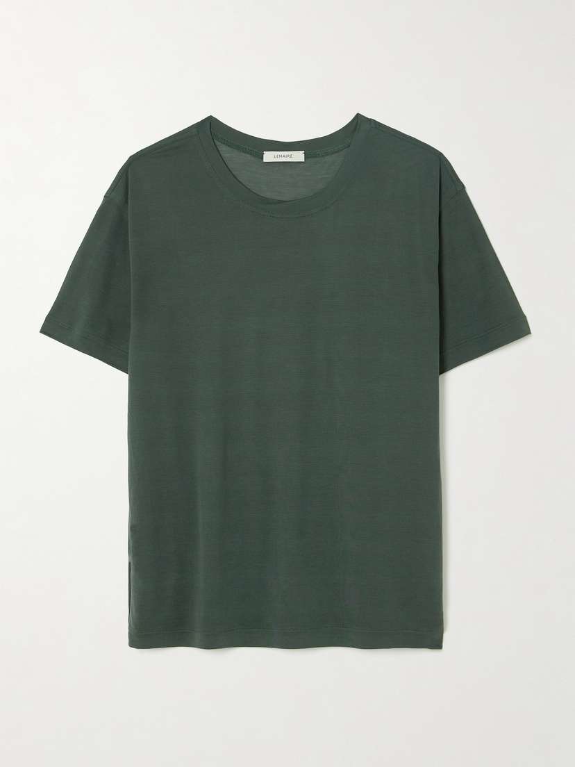 Lemaire Silk-jersey T-shirt - x large