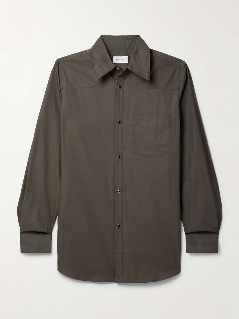 Lemaire Cotton-poplin Shirt