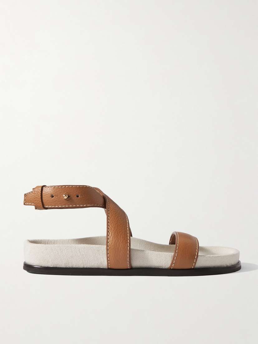 TOTEME + Net Sustain Leather Sandals